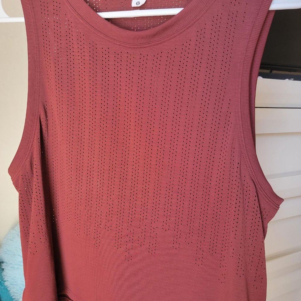 SOLD Lululemon Train to be Tank Top Size 6